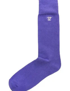 Chusette Men's Socks in Dark Violet 10 Pack