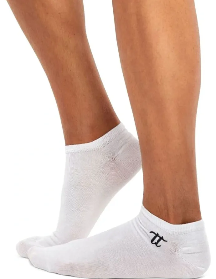 Chusette Men's Socks in White 12 Pack