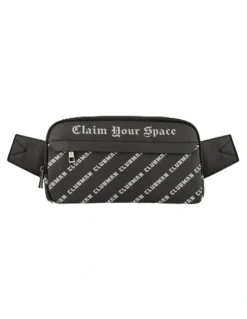 Clubman Claim Your Space Belt Bag in Black