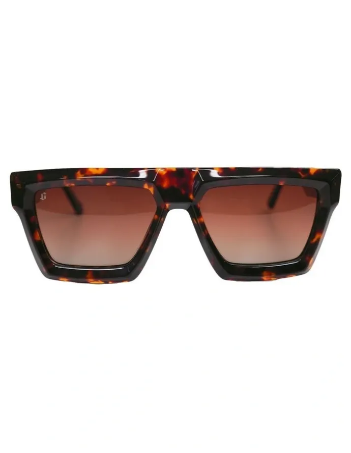 Clubman Ray Sunglasses in Brown
