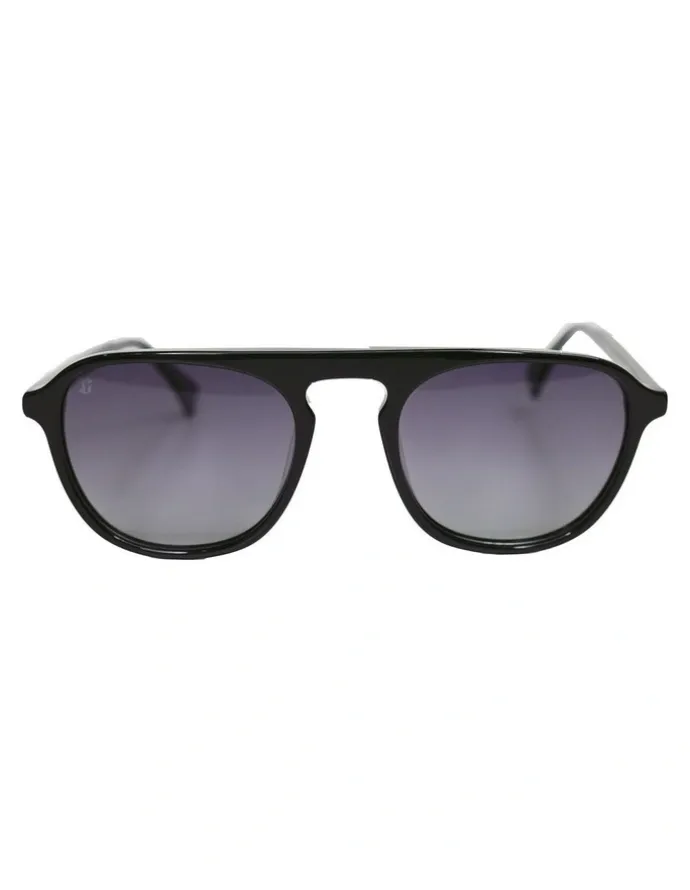 Clubman Shade Sunglasses in Black