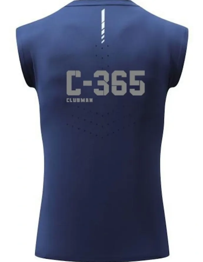 Clubman C-365 Flex Singlet in Navy