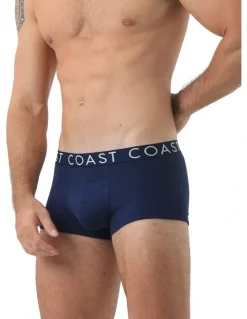 Coast Clothing Co Boxer Briefs Gift Pack of 3 in Navy