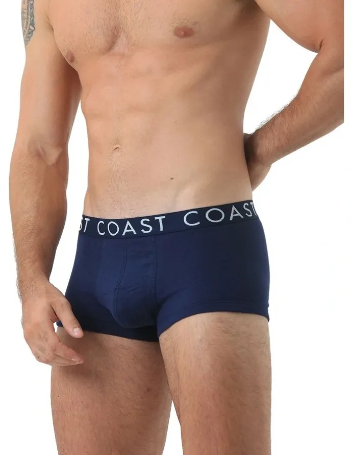 Coast Clothing Co Boxer Briefs Gift Pack of 3 in Navy