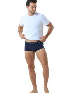 Coast Clothing Co Boxer Briefs Gift Pack of 3 in Navy