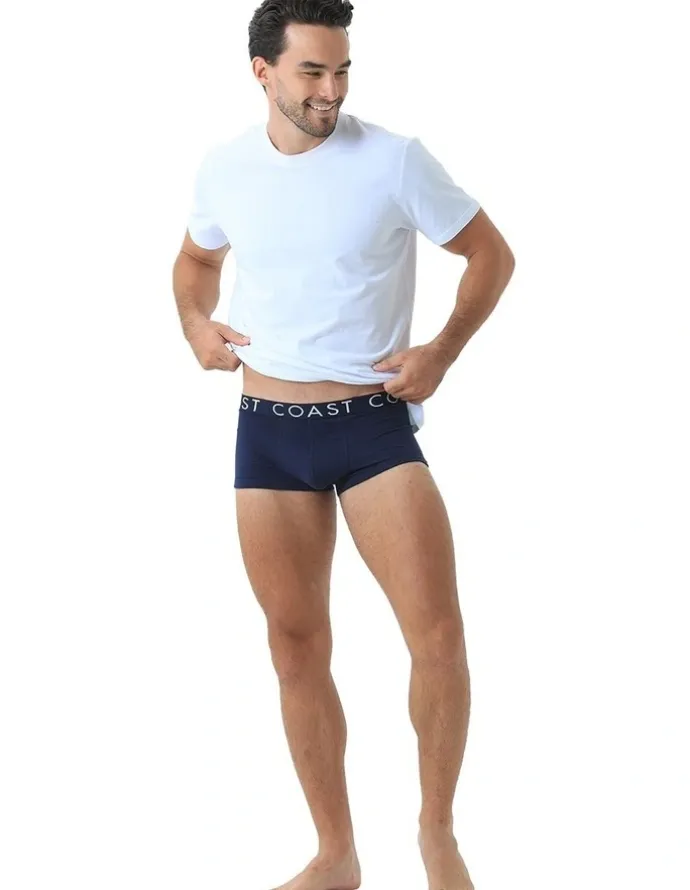 Coast Clothing Co Boxer Briefs Gift Pack of 3 in Navy