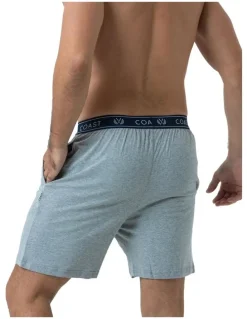 Coast Clothing Co Essential Sleep Pyjama Short in Grey