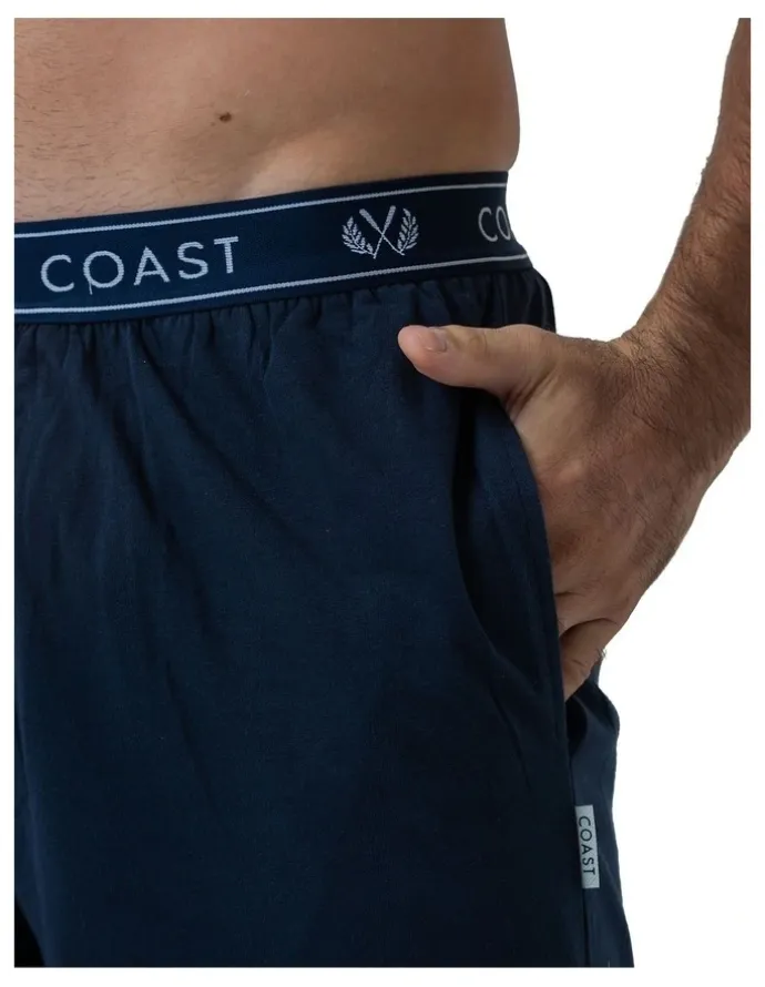 Coast Clothing Co Essential Sleep Pyjama Short in Navy