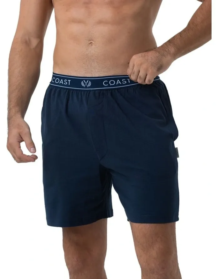 Coast Clothing Co Essential Sleep Pyjama Short in Navy