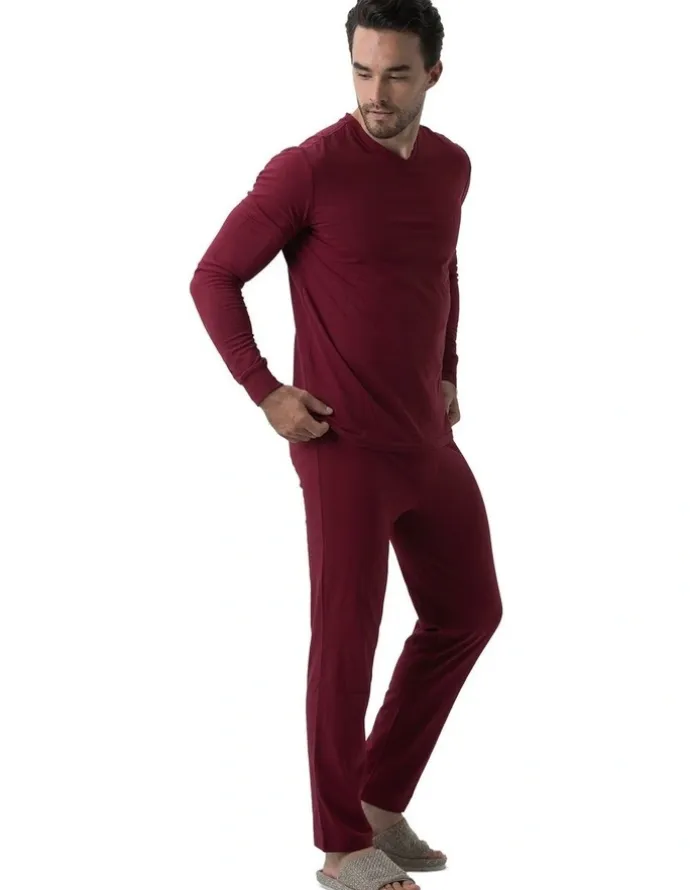 Coast Clothing Co Essential Knit Pyjama Set in Raspberry