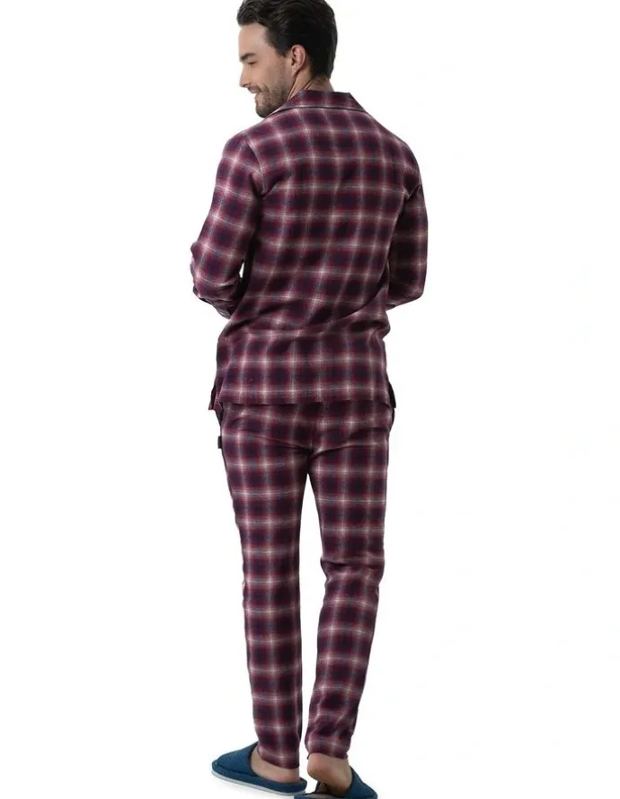 Coast Clothing Co Flinders Flannel Button-Thru PJ in Sunset
