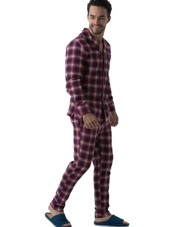Coast Clothing Co Flinders Flannel Button-Thru PJ in Sunset