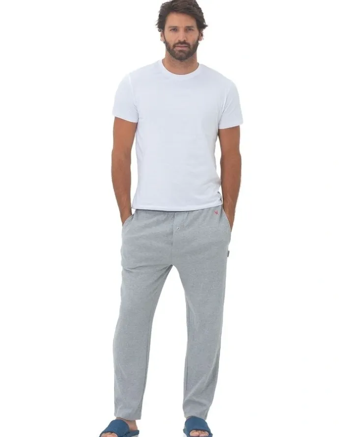 Coast Clothing Co Lisbon Mens Lounge Pant in Grey Marle