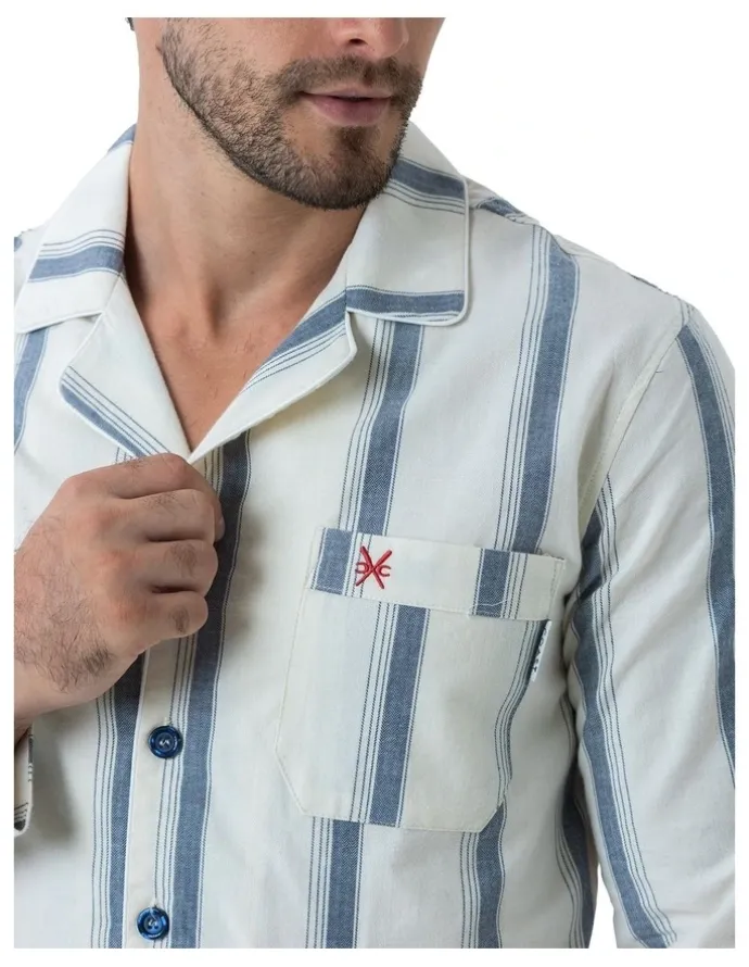 Coast Clothing Co Montana Pyjama Set in White