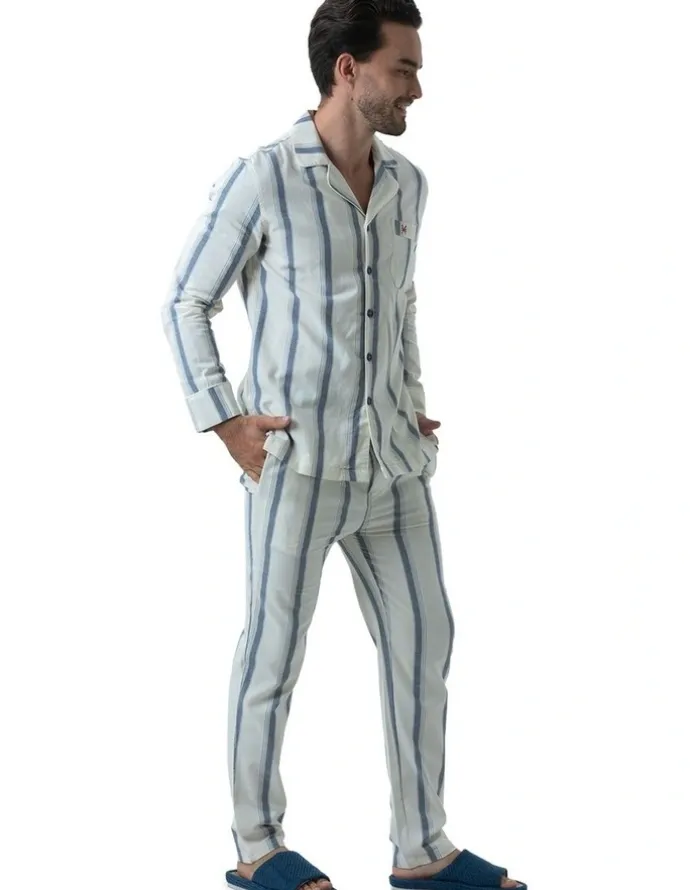Coast Clothing Co Montana Pyjama Set in White