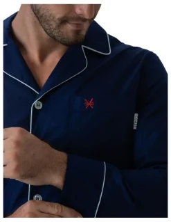 Coast Clothing Co New York Pyjamas Set in Navy