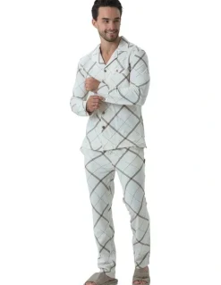 Coast Clothing Co Oaklahoma Pyjama Set in Oatmeal