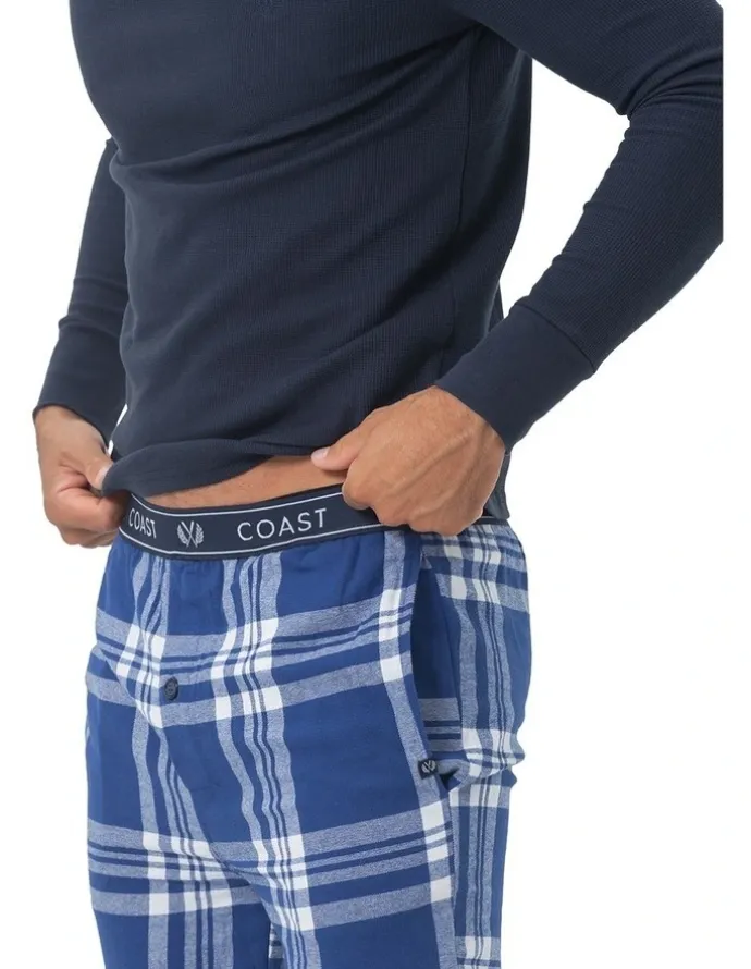 Coast Clothing Co Ocean PJ Set in Blue