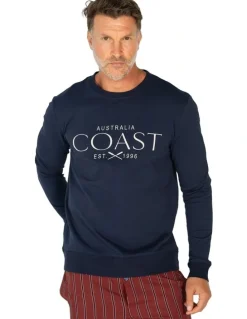 Coast Clothing Co Perth Winter Pyjama in Navy