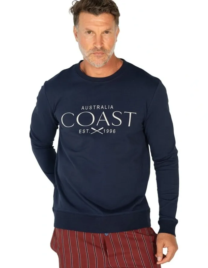 Coast Clothing Co Perth Winter Pyjama in Navy