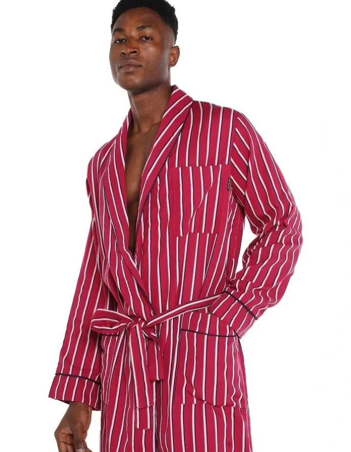 Coast Clothing Co Rosie Stripe Gown in Rose Red