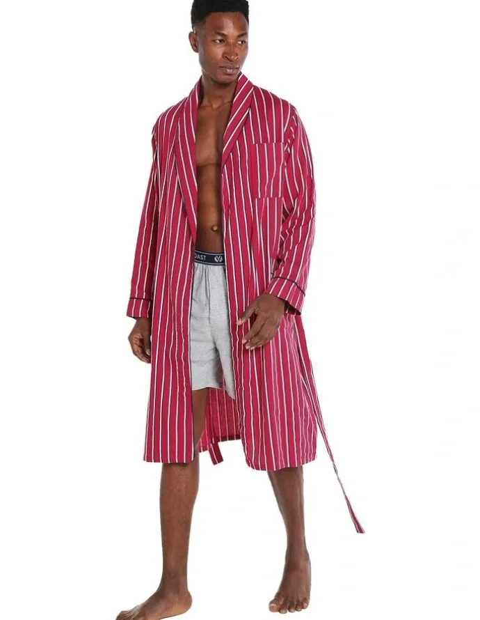 Coast Clothing Co Rosie Stripe Gown in Rose Red