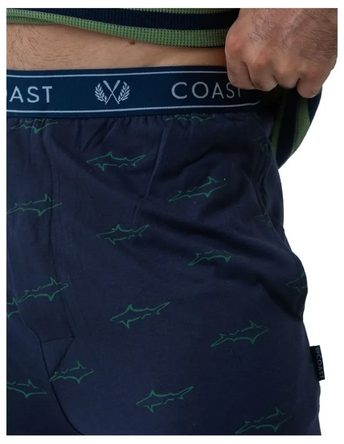 Coast Clothing Co Sharks Pyjamas Set in Multi