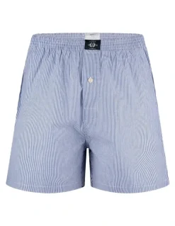 Coast Clothing Co Woven Boxers Two Pack in Navy