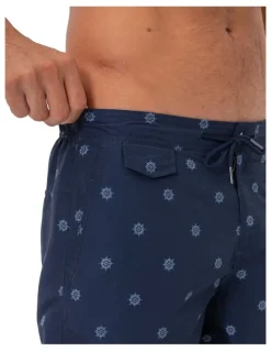 Coast Clothing Co Helms Swim Shorts in Navy