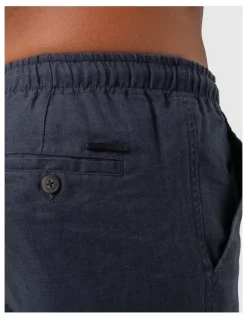 Coast Clothing Co Linen Shorts in Charcoal