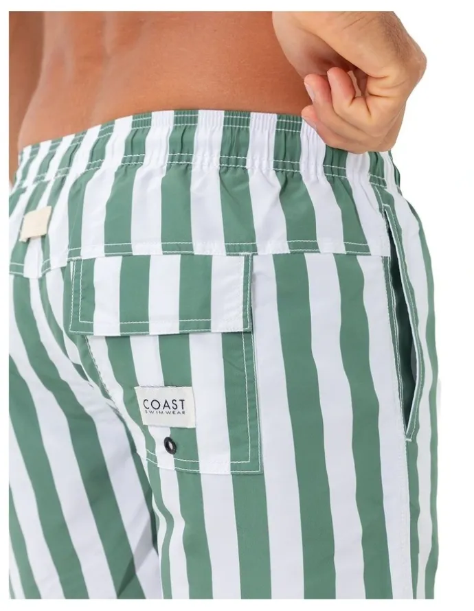 Coast Clothing Co Madeira Swim Shorts in Green