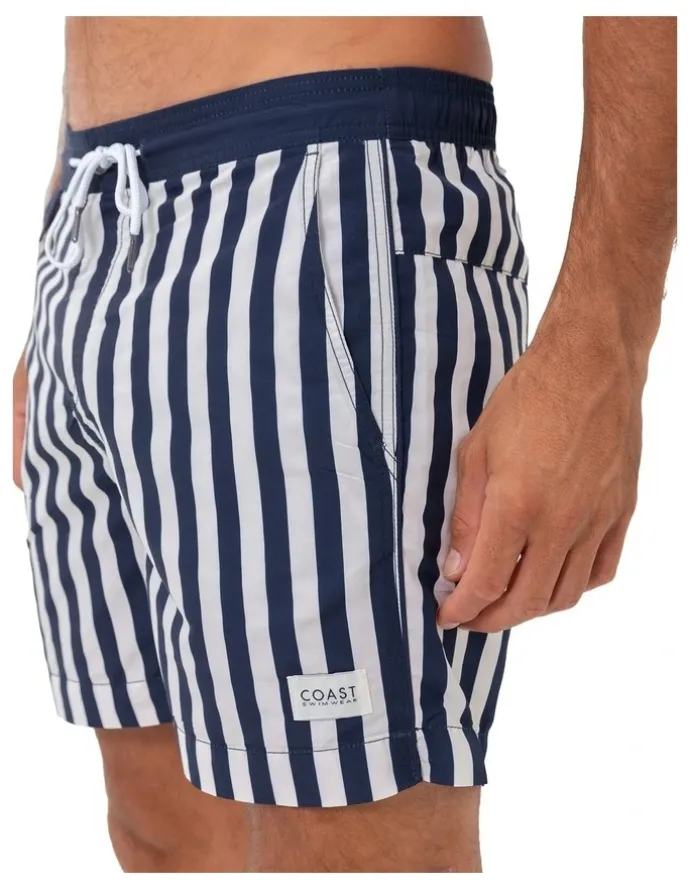 Coast Clothing Co Monaco Premium Swim Shorts in Navy