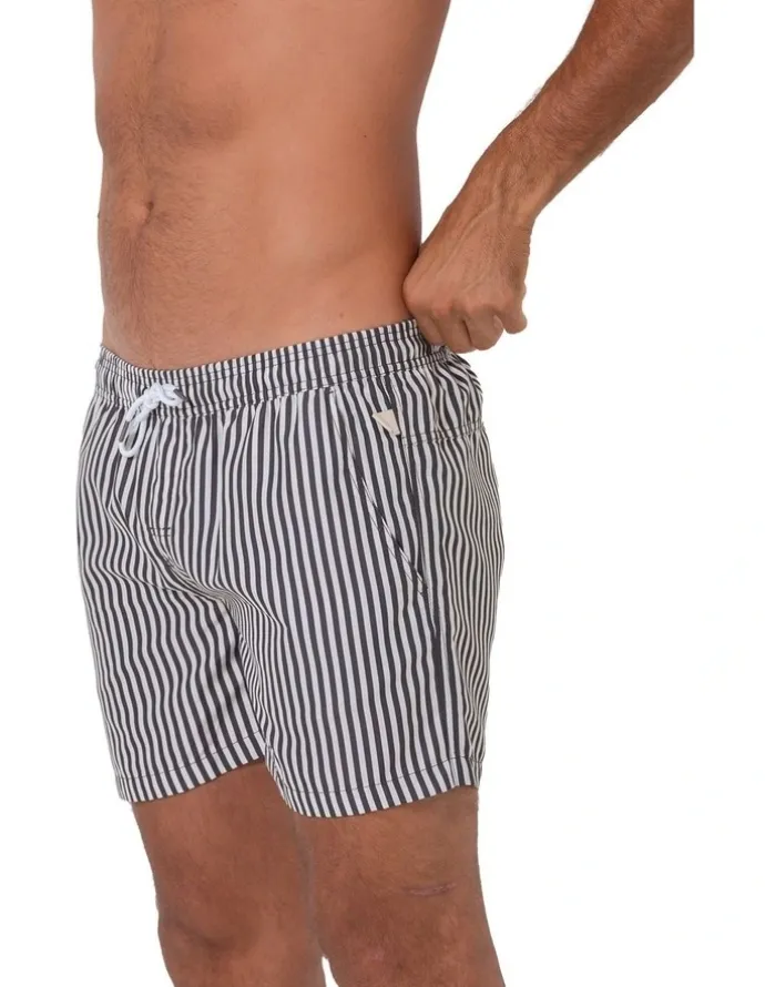 Coast Clothing Co Praiano Swim Shorts in Grey