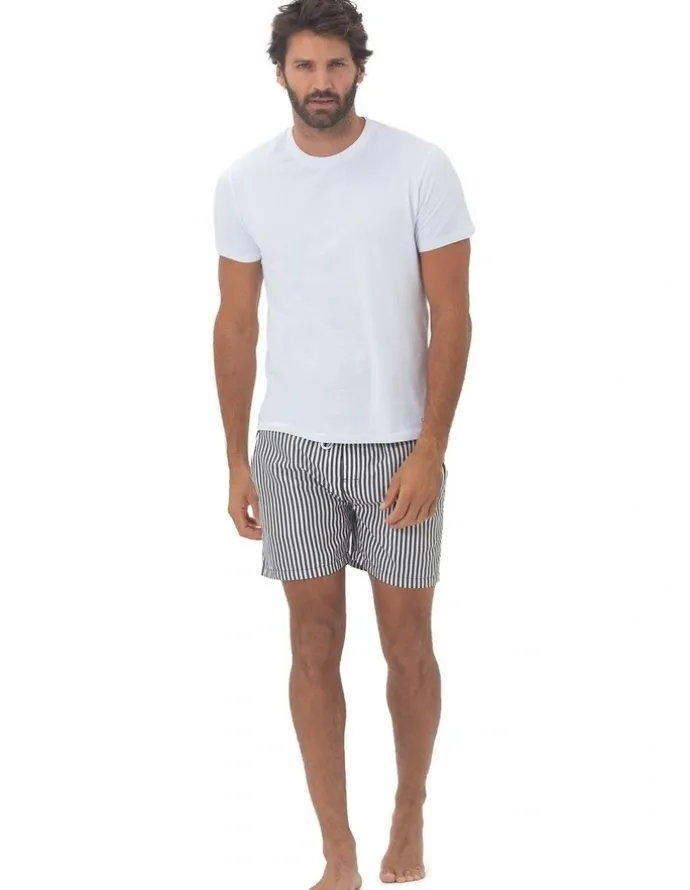 Coast Clothing Co Praiano Swim Shorts in Grey