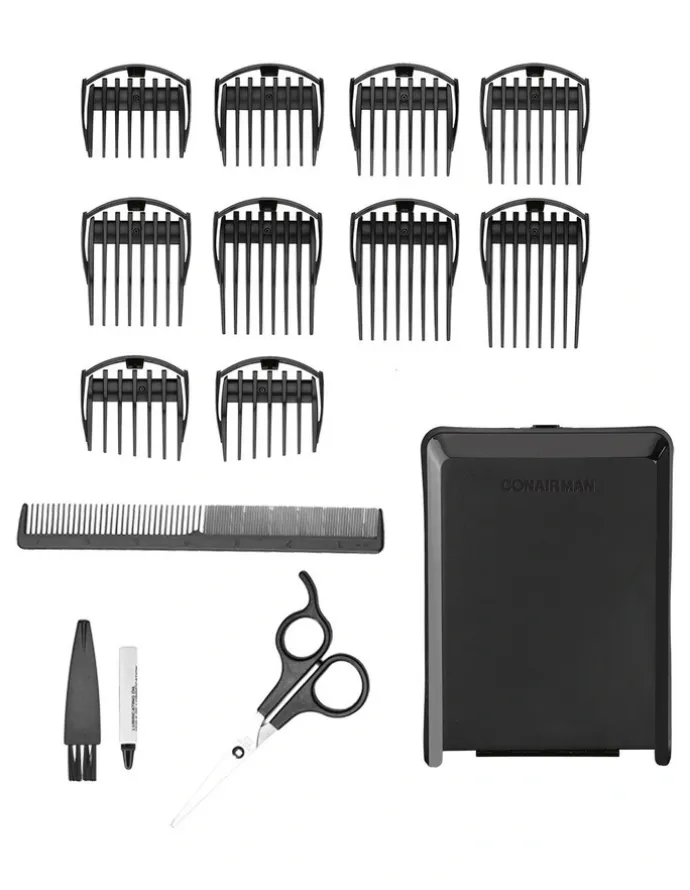 ConairMan The XPERT Clip Hair Clipper Kit In Blue/Gold Vsm990A