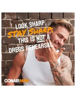 ConairMan X6 Pro Hair Clipper in Grey/Orange VSM1100A