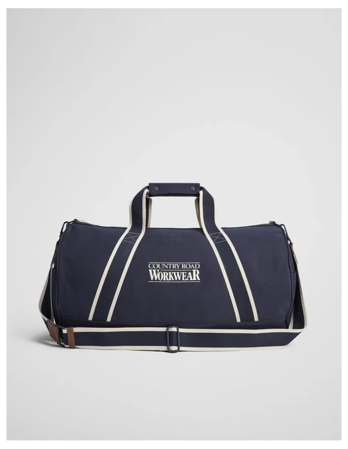 Country Road Carter Duffle Bag in Navy