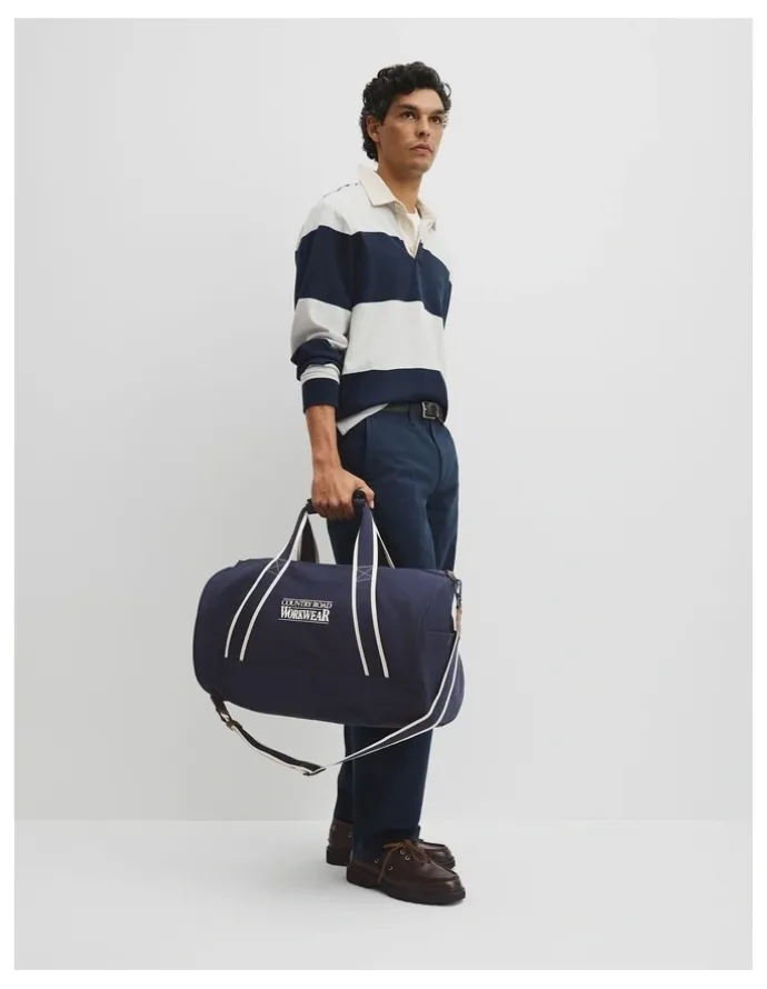 Country Road Carter Duffle Bag in Navy