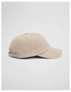 Country Road Cotton Pique Logo Cap in Almond Marle