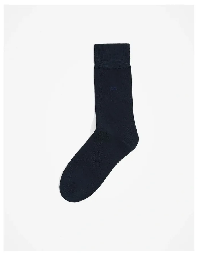 Country Road Cushion Foot Sock in Navy