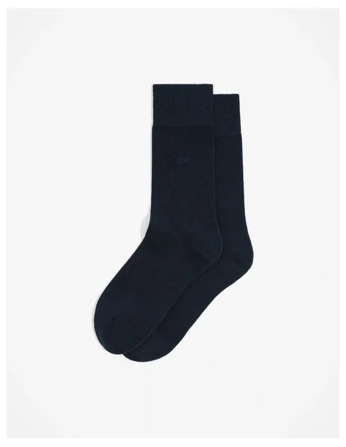 Country Road Cushion Foot Sock in Navy