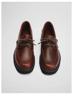 Country Road Haddie Boat Shoes in Tan