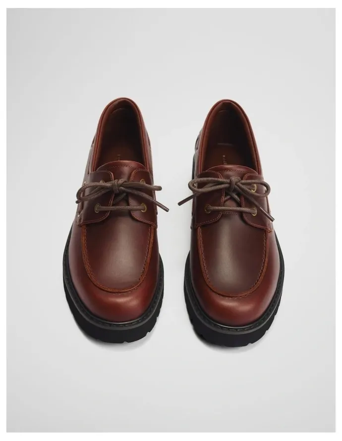 Country Road Haddie Boat Shoes in Tan