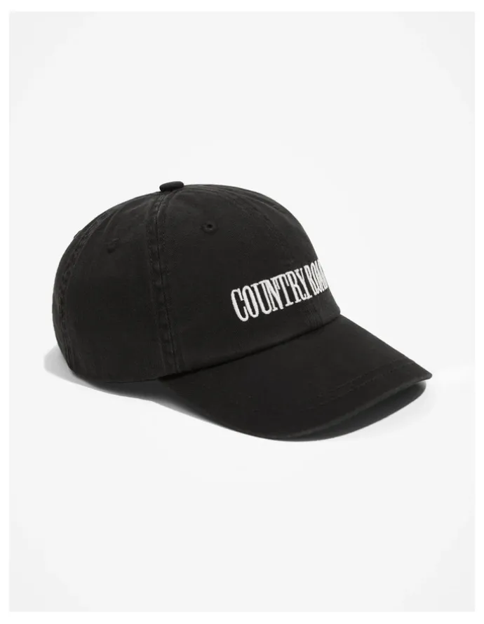 Country Road Heritage Cap in Black