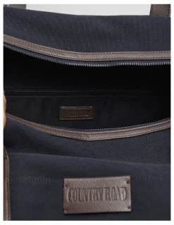 Country Road Hudson Duffle Bag in Navy