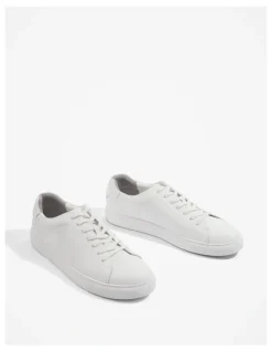 Country Road Leather Sneaker in White