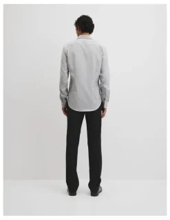 Country Road Long Sleeve Slim Mcr Hndth Trvl in Taupe