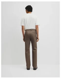 Country Road Regular Fit Travel Trouser in Mushroom