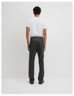 Country Road Regular Fit Travel Trouser in Charcoal