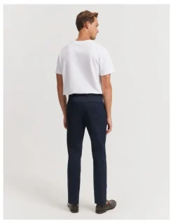 Country Road Regular Fit Travel Trouser in Ink
